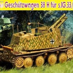 Sd.Kfz. 138/1 Geschützwagen 38 H für s.IG.33/1 Smart Kit