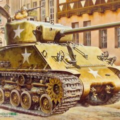U.S. Medium Tank M4A3E8 Sherman "Easy Eight" European Theater