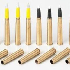 Tiger I Brass 88mm Projectiles for KwK36/L56 - FlaK 36/37