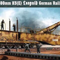 280mm K5(E) Leopold German Railroad Gun