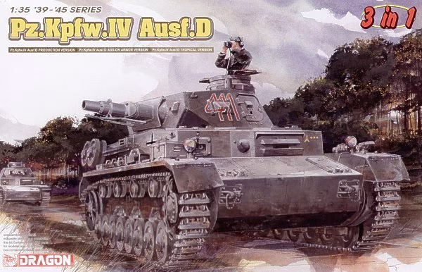 Pz.Kpfw.IV Ausf. D with (ModelKasten replacement tracks)