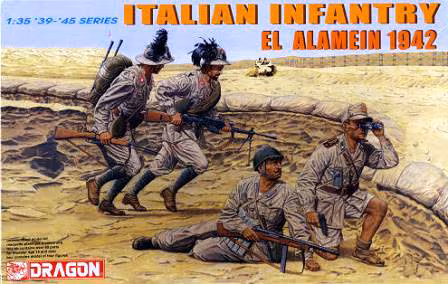 Italian Infantry El Alamein 1942