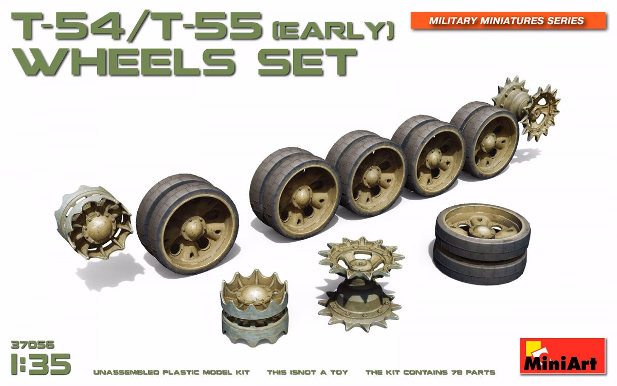 T-54/T-55 (Early) Wheels Set