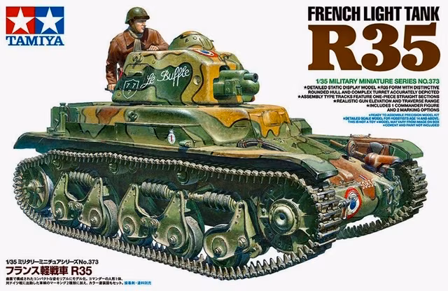 French Light Tank R35 with (FC-Model-Trend R35 Details)