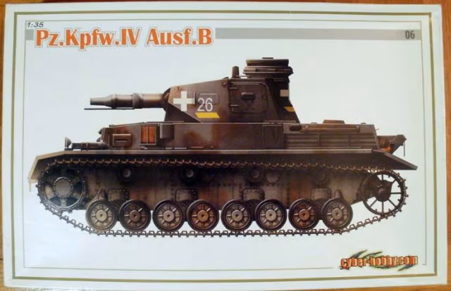 Pz.Kpfw.IV Ausf.B with (MiniArt replacement tracks)